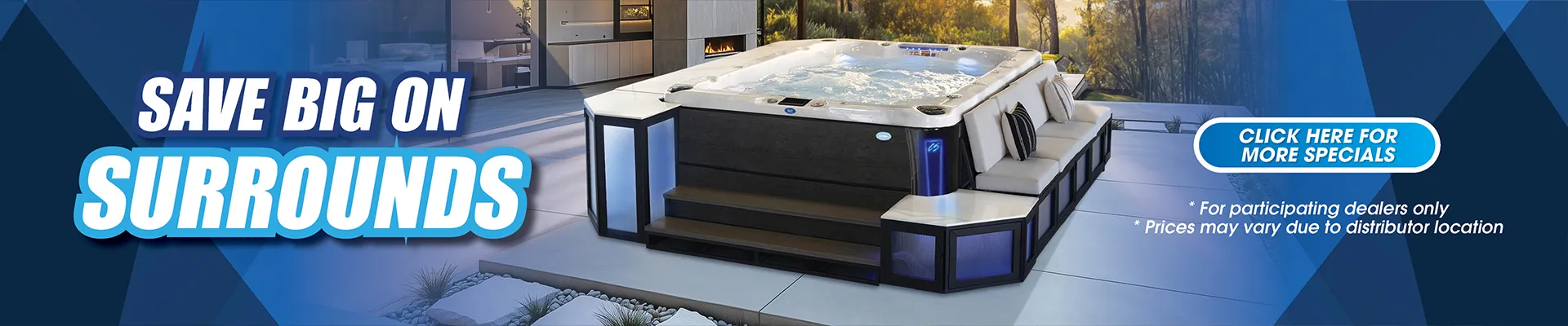 Calspas hot tub being used in a family setting - Santa Clarita