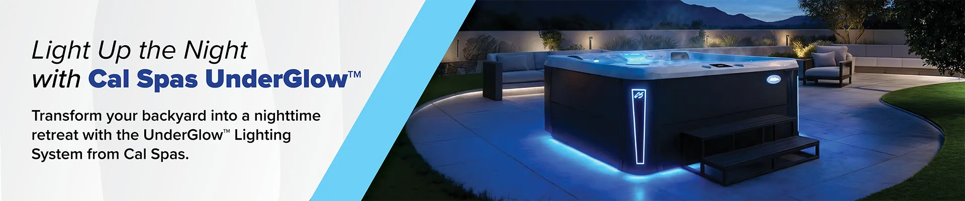 Calspas hot tub being used in a family setting - Santa Clarita